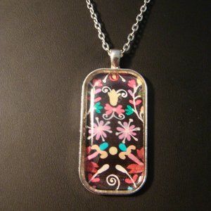 Handmade "Flower Power" pendant necklace